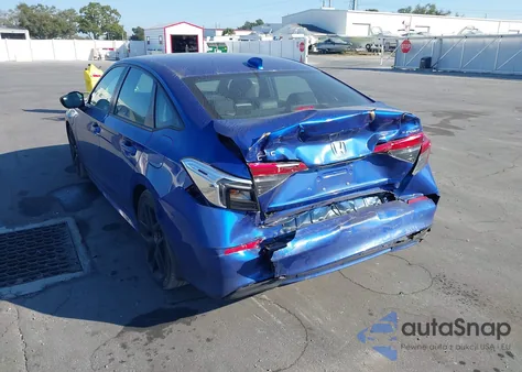 2024 Honda Civic Sport z USA, uszkodzony, nr VIN 2HGFE2F5XRH552092